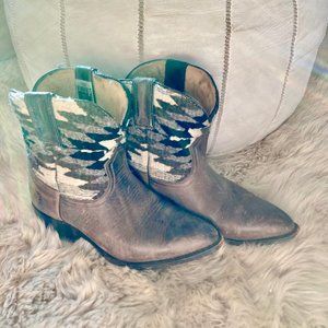 Frye Cowboy Booties 6